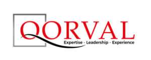 Qorval logo, Expertise. Leadership. Experience.