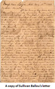 A Copy of Sukkivan Ballouu's letter